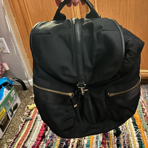 Calvin Klein Nylon sack style backpack - Picture 2 of 4